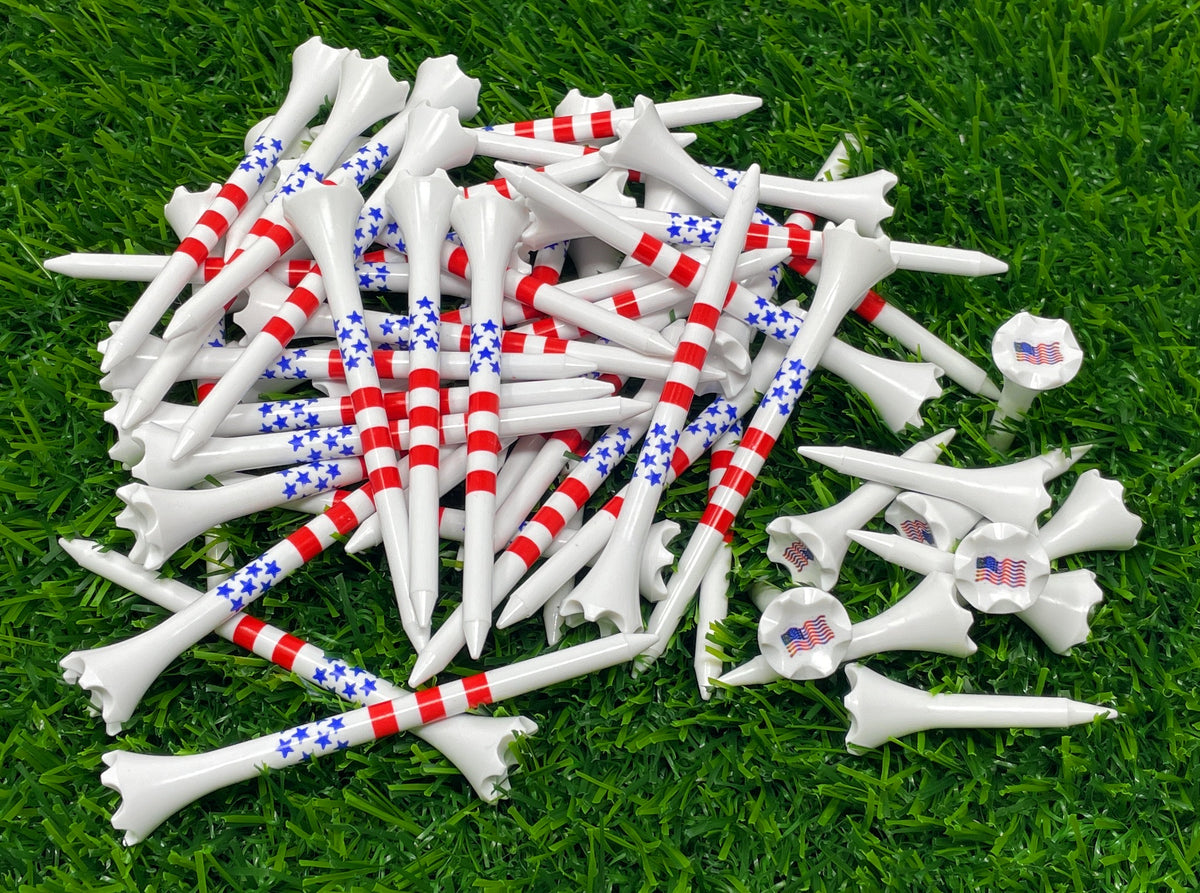 Golf Tees Plastic Combo Length Pack
