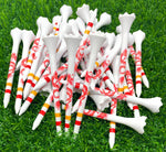 3 ¼” Dragon Golf Tees Plastic - 40 Plastic Tees for Golf in Bulk