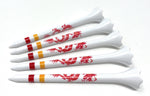 3 ¼” Dragon Golf Tees Plastic - 40 Plastic Tees for Golf in Bulk