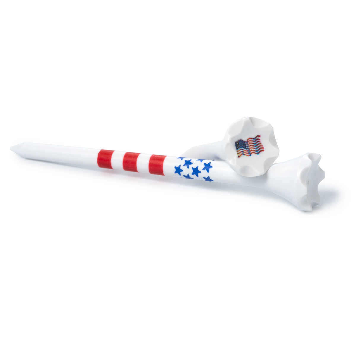 Golf Tees Plastic Combo Length Pack of 50 Includes (40 Count) 3 ¼” Plastic Golf Tees + (10 Count) 1½ Plastic Short Tees for Irons, Hybrids, Par Threes