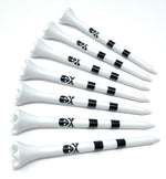 Skull and Crossbones Golf Tees Plastic 3 1/4-100 Plastic Golf Tees in Bulk