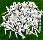 Skull and Crossbones Golf Tees Plastic 3 1/4-100 Plastic Golf Tees in Bulk